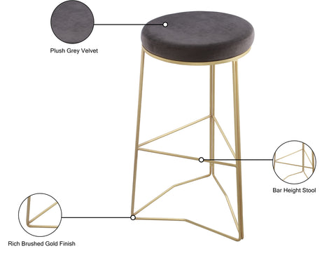 Tres - Bar Stool - Premium Bar Height (28"-30") from Meridian Furniture - Just $337.50! Shop now at brett interiors