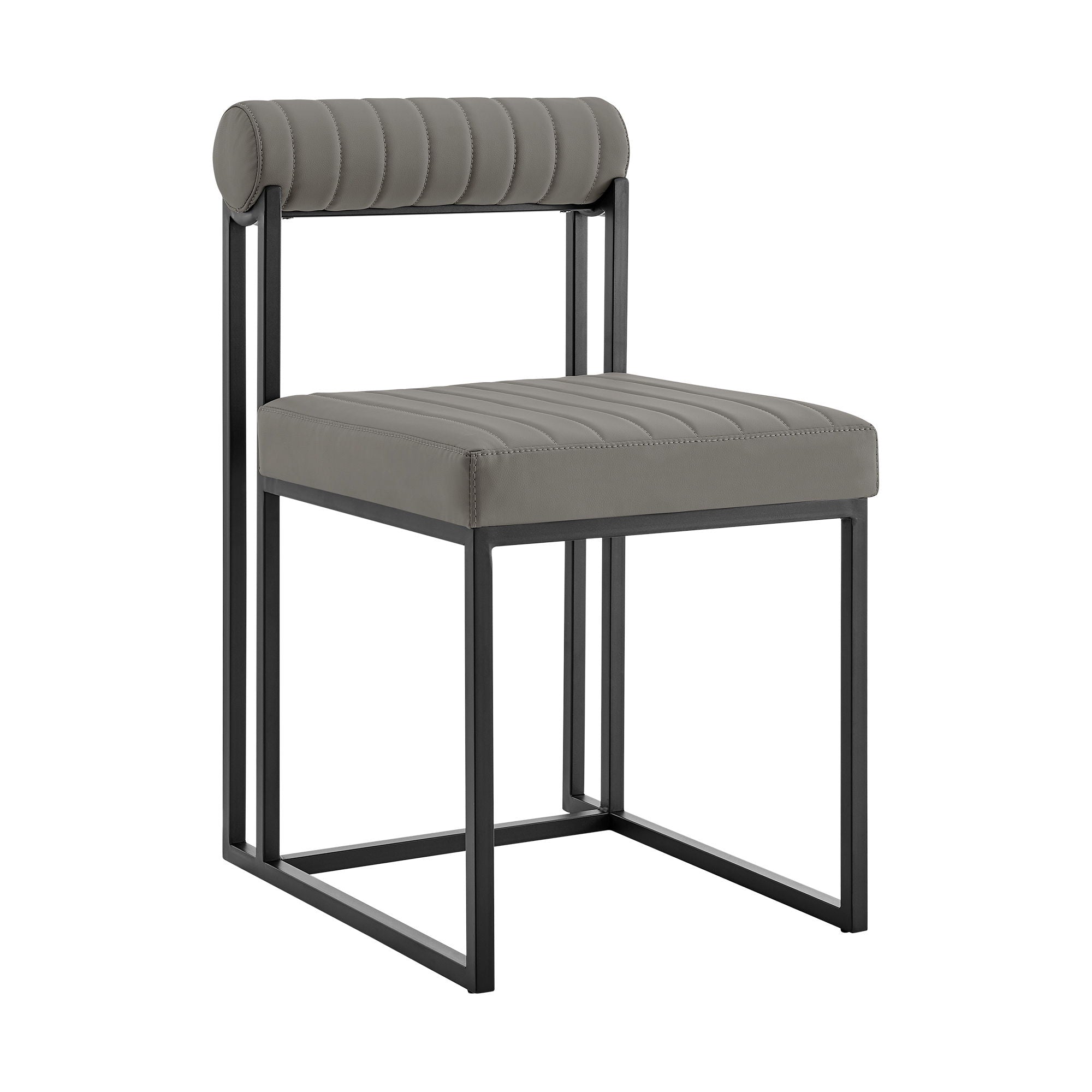 Anastasia - Dining Chair (Set of 2) - Black Legs - Premium Chair Sets from Armen Living - Just $700! Shop now at brett interiors