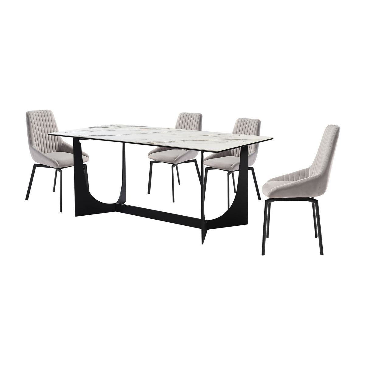 Esme Susie - Dining Set - Premium 5 Piece Dining Room Sets from Armen Living - Just $3470! Shop now at brett interiors