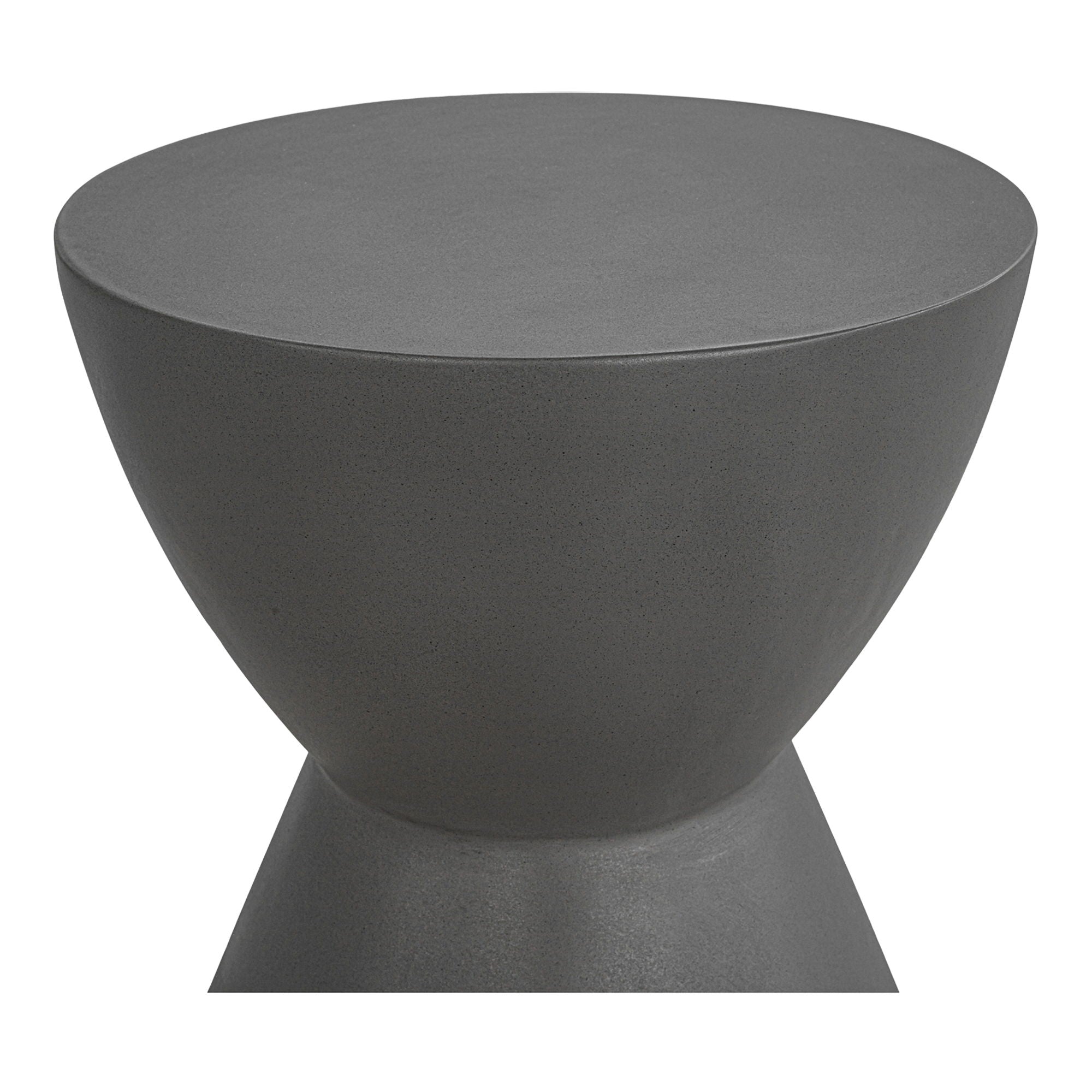 Hourglass - Outdoor Stool - Gray - Premium Side Tables from Moe's Home Collection - Just $472.50! Shop now at brett interiors