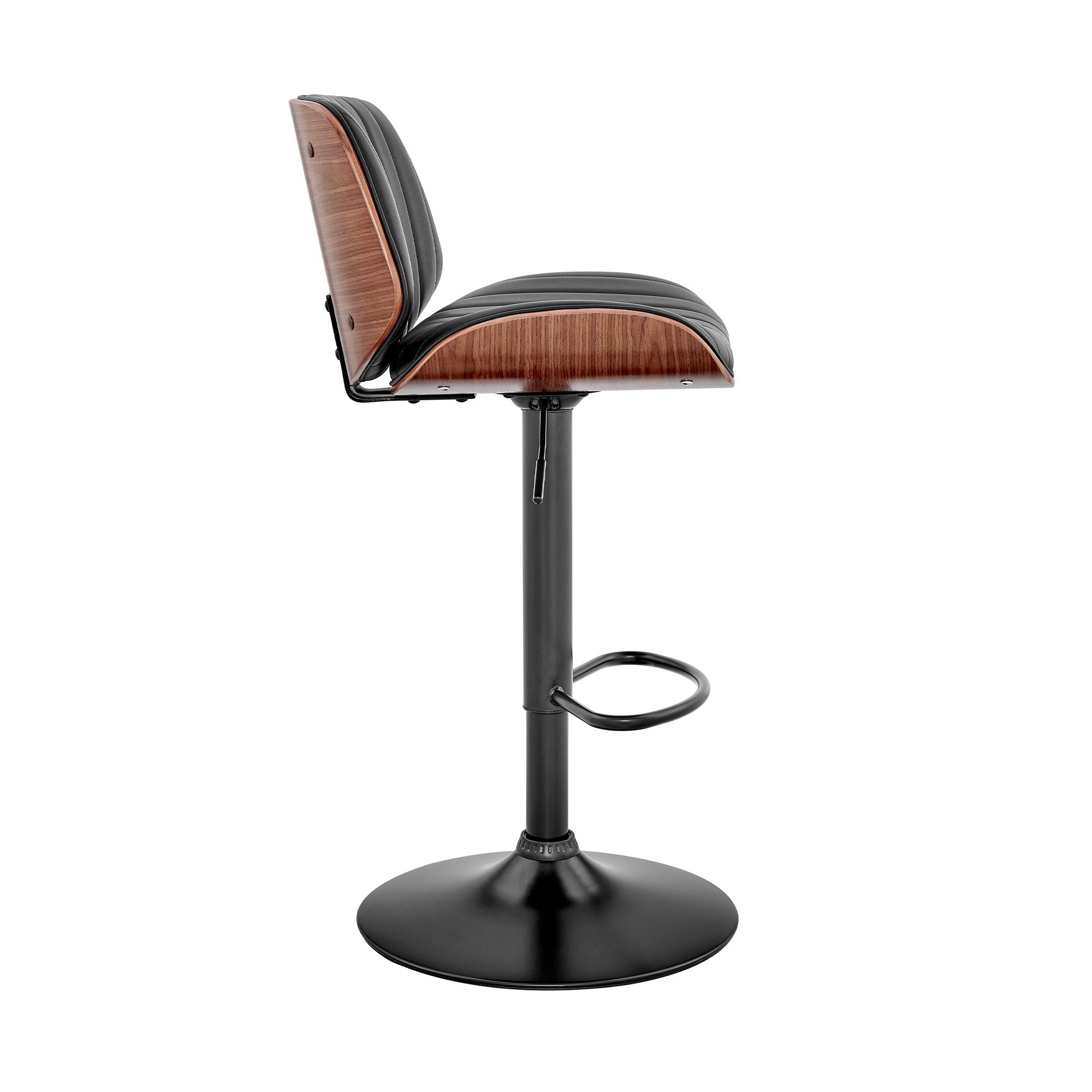 Brock - Adjustable Bar Stool - Premium Adjustable Height from Armen Living - Just $245! Shop now at brett interiors