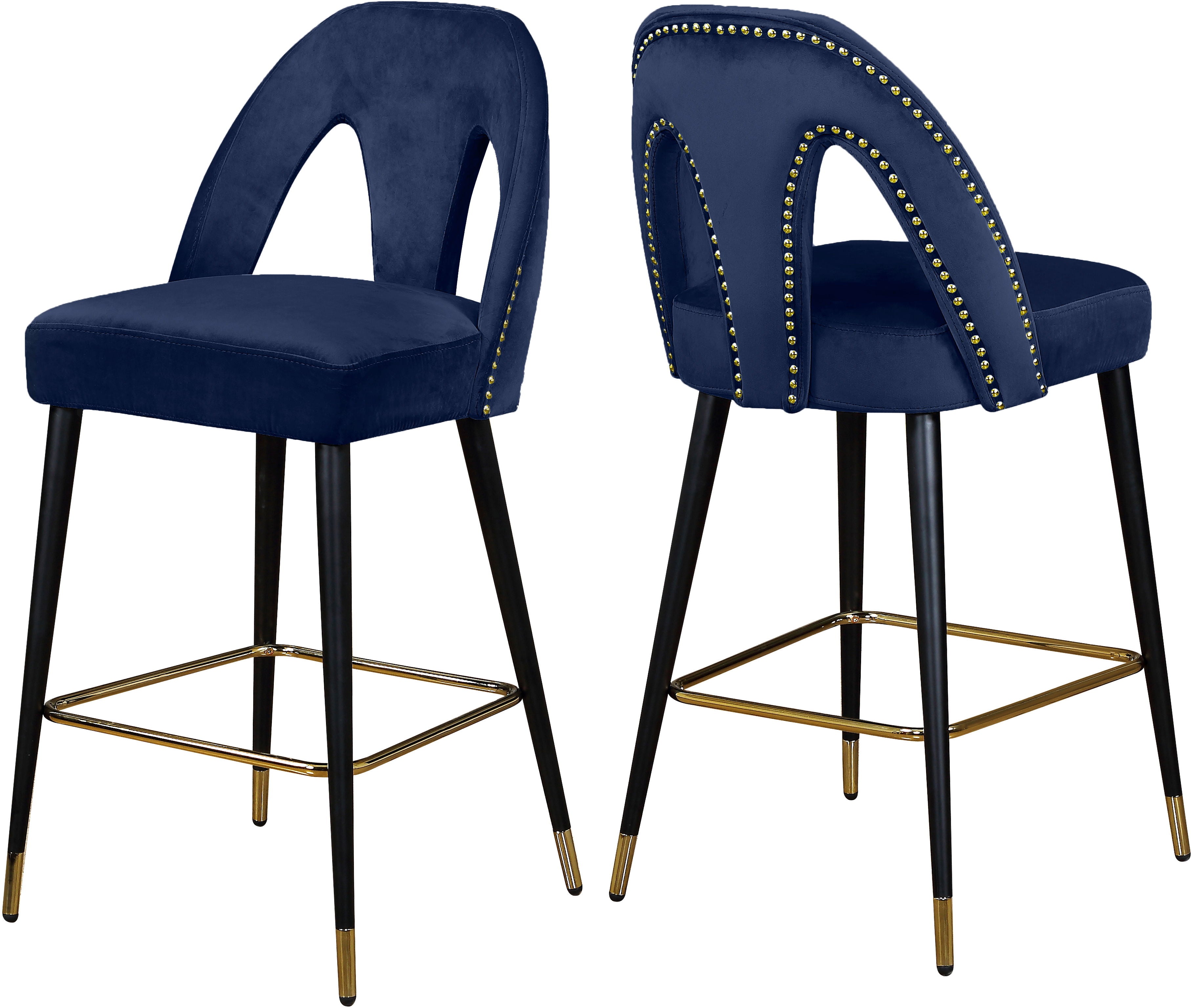 Akoya - Stool (Set of 2) - Premium Stool Sets from Meridian Furniture - Just $700! Shop now at brett interiors