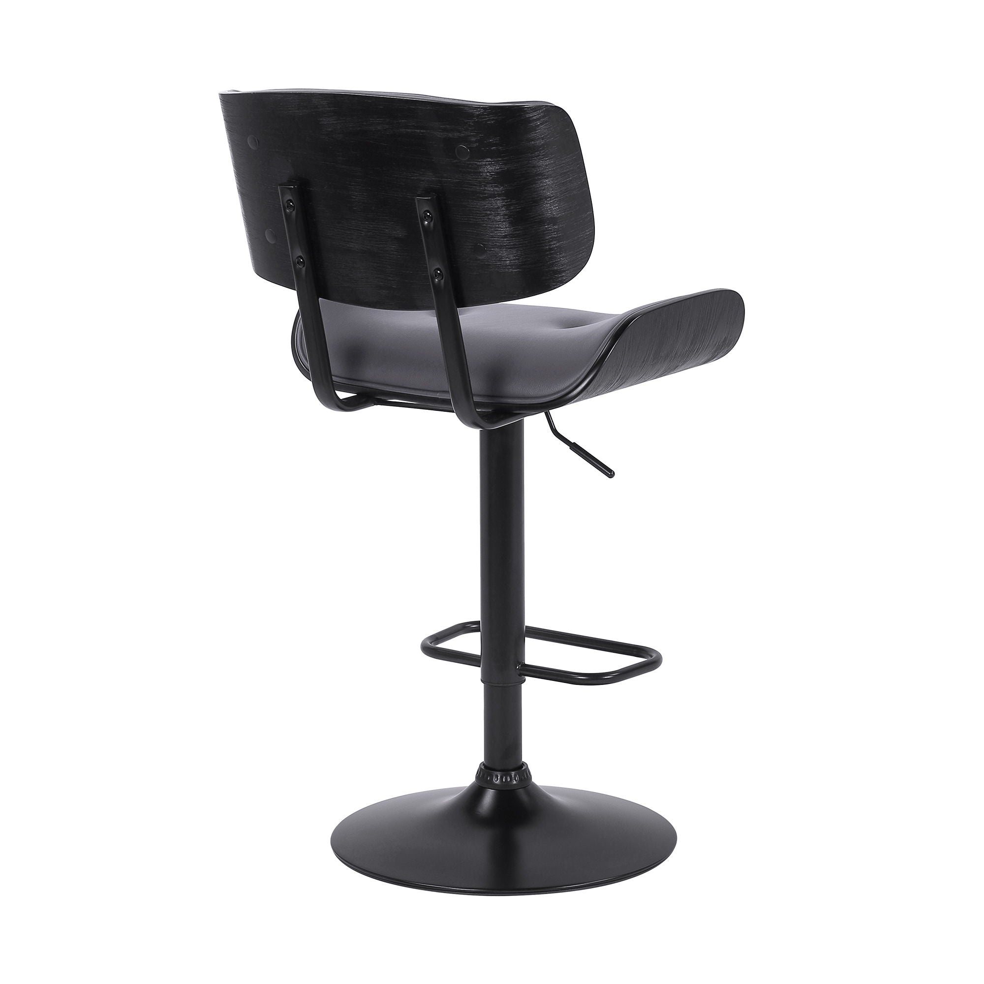 Brooklyn - Adjustable Swivel Bar Stool - Premium Adjustable Height from Armen Living - Just $237.50! Shop now at brett interiors