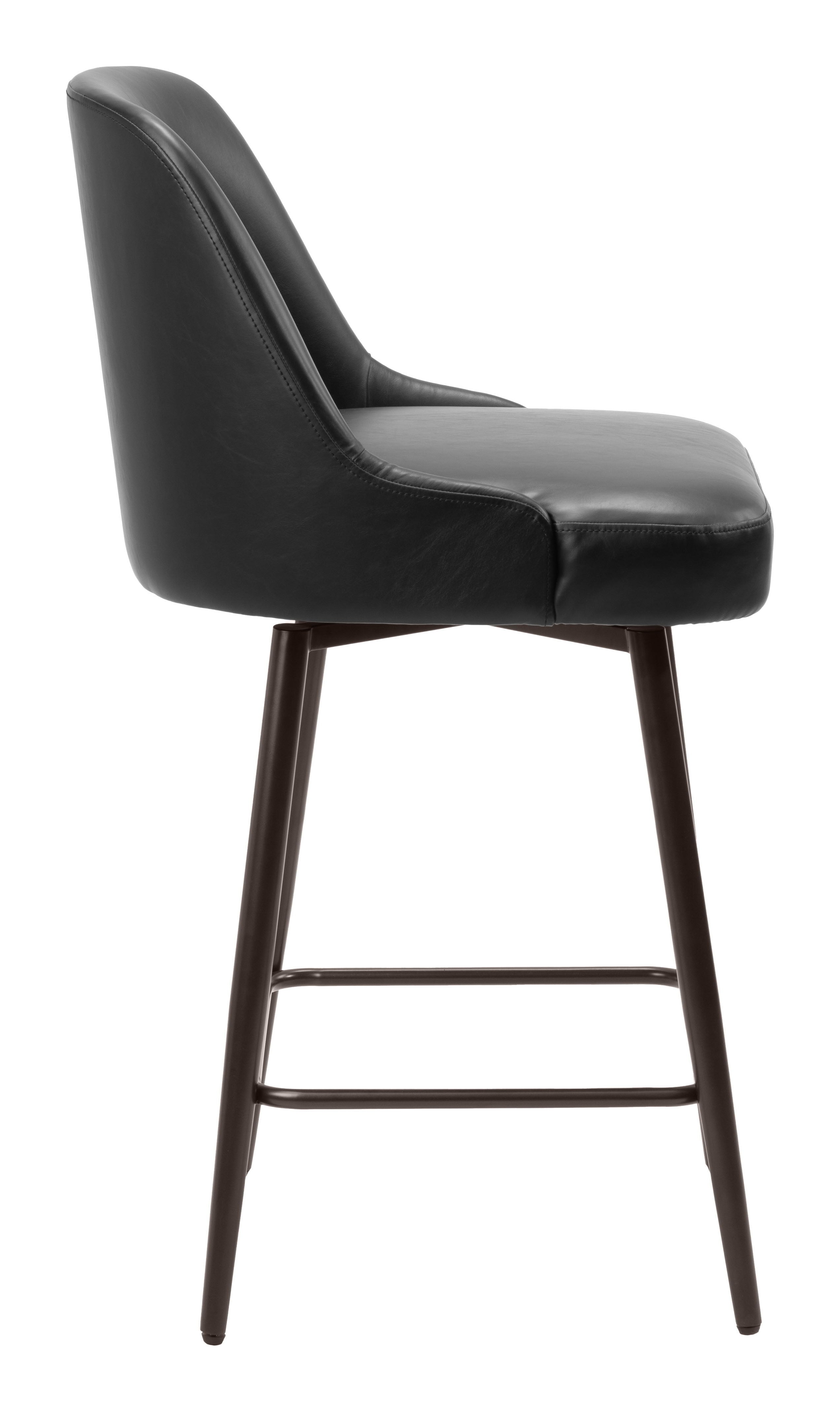 Keppel - Swivel Barstool - Premium Counter Height (24"-27") from Zuo Modern - Just $800! Shop now at brett interiors