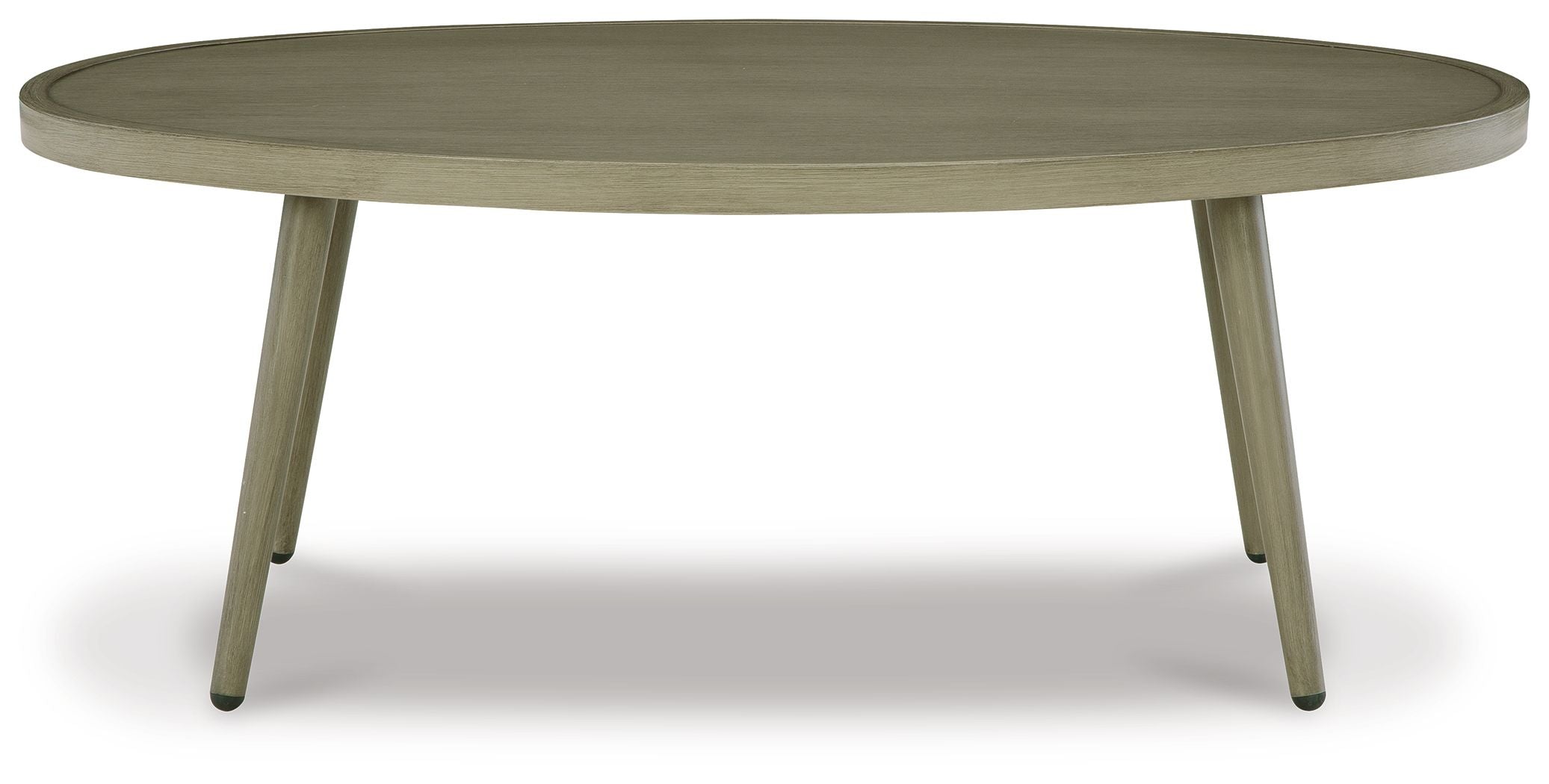 Swiss Valley - Beige - Oval Cocktail Table - Premium Coffee Tables from Signature Design by Ashley® - Just $382.50! Shop now at brett interiors