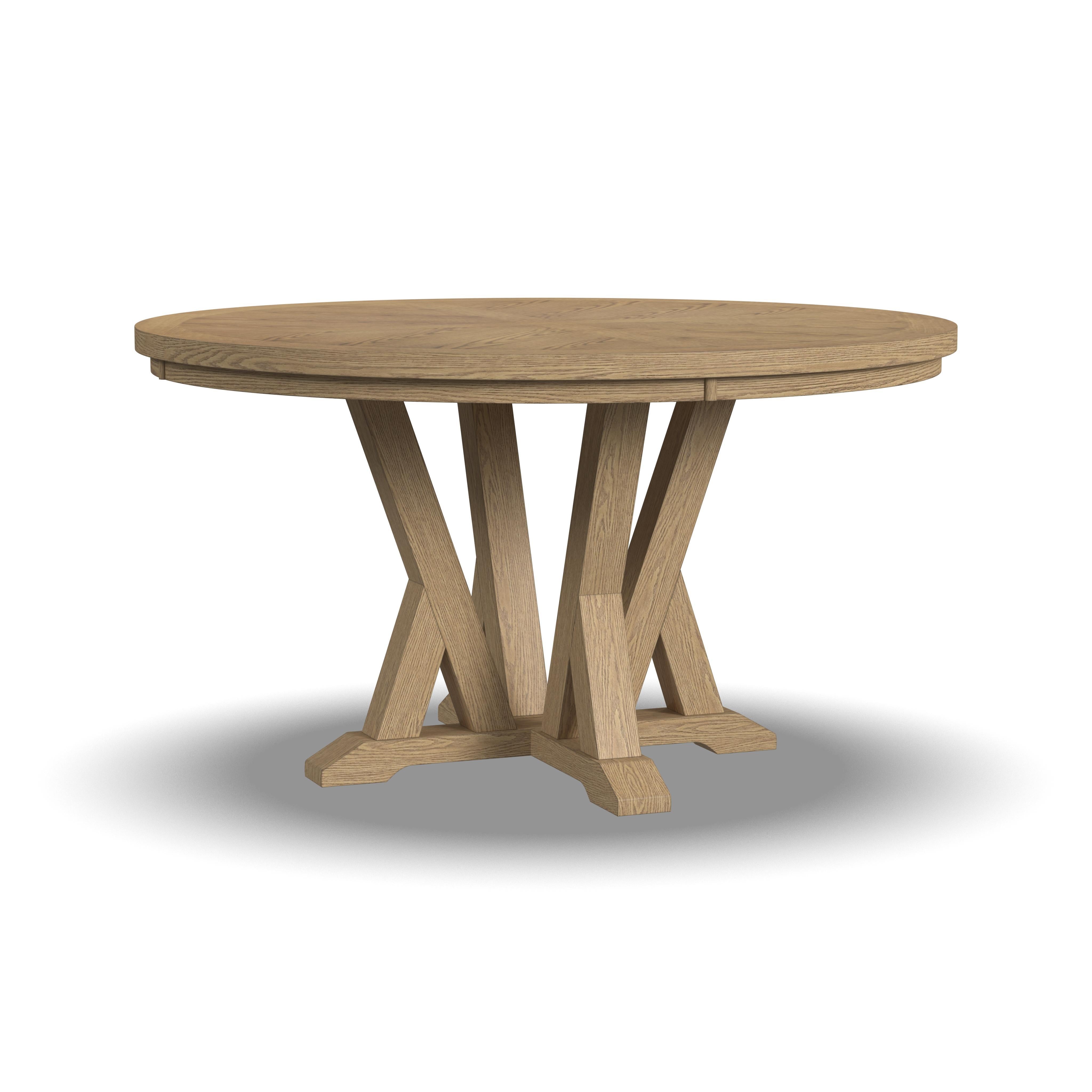 Lattice - Round Dining Table - Premium Dining Tables from Flexsteel - Just $987.50! Shop now at brett interiors