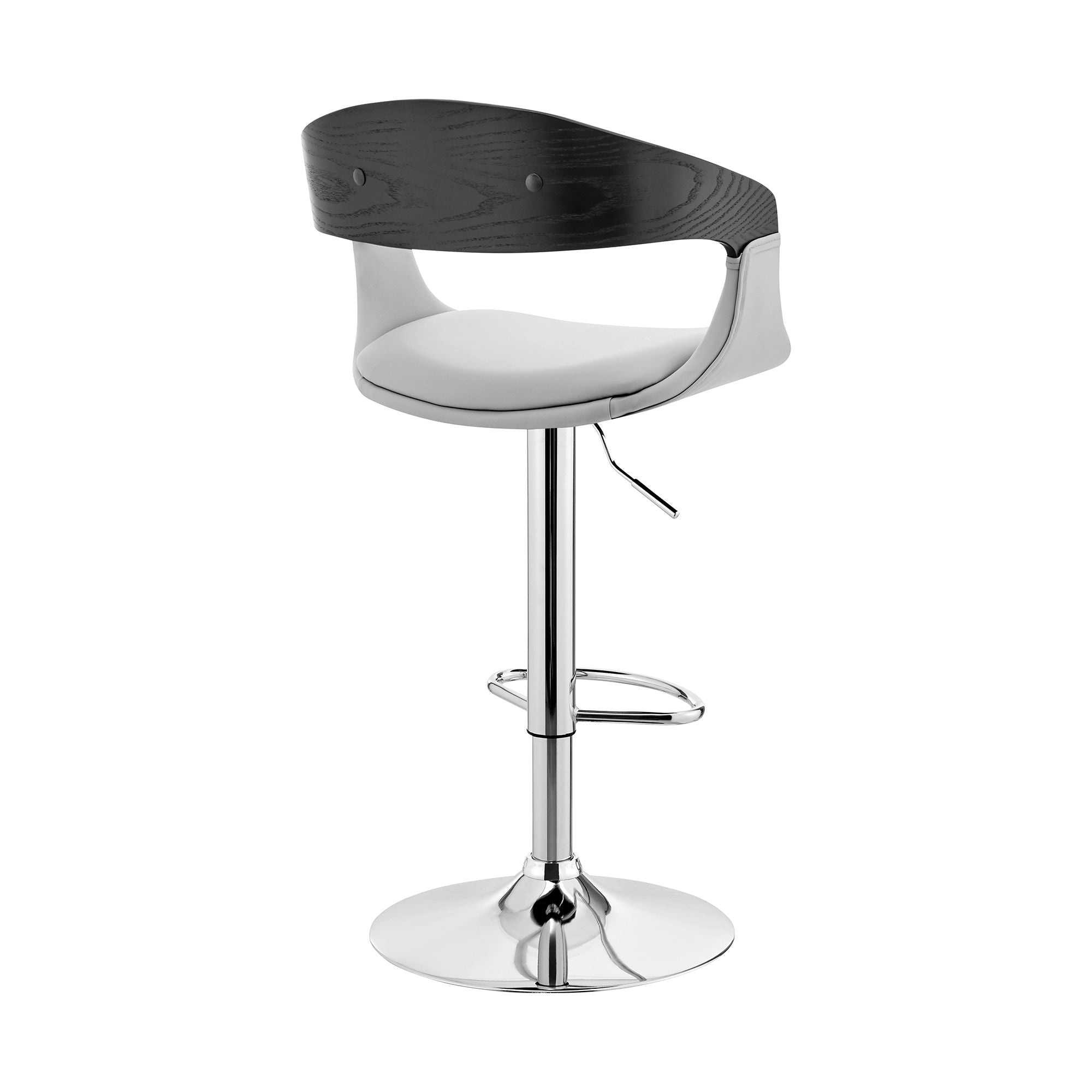 Benson - Adjustable Bar Stool - Premium Adjustable Height from Armen Living - Just $225! Shop now at brett interiors