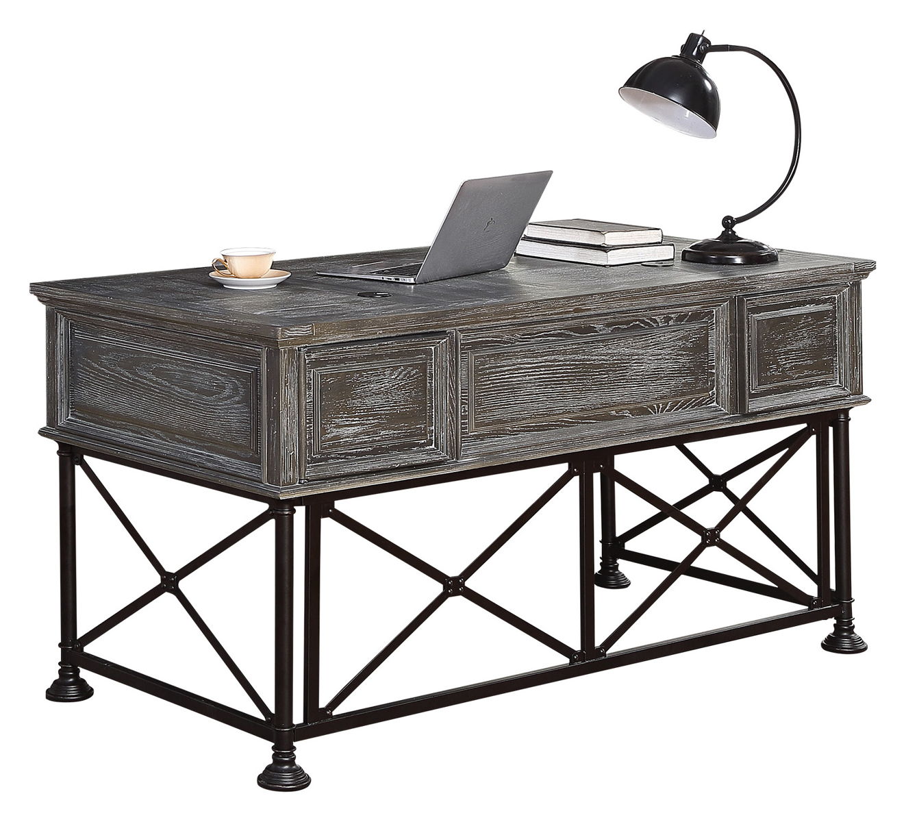 Gramercy Park - Writing Desk - Vintage Burnished Smoke - Premium Writing Desks from Parker House - Just $1247.50! Shop now at brett interiors