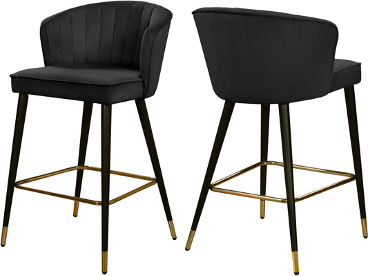 Cassie - Stool (Set of 2) - Premium Stool Sets from Meridian Furniture - Just $625! Shop now at brett interiors