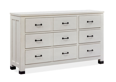 Harper Springs - Drawer Dresser - Silo White - Premium Dressers from Magnussen Furniture - Just $1459! Shop now at brett interiors