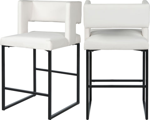 Caleb - Counter Stool (Set of 2) - Premium Stool Sets from Meridian Furniture - Just $650! Shop now at brett interiors