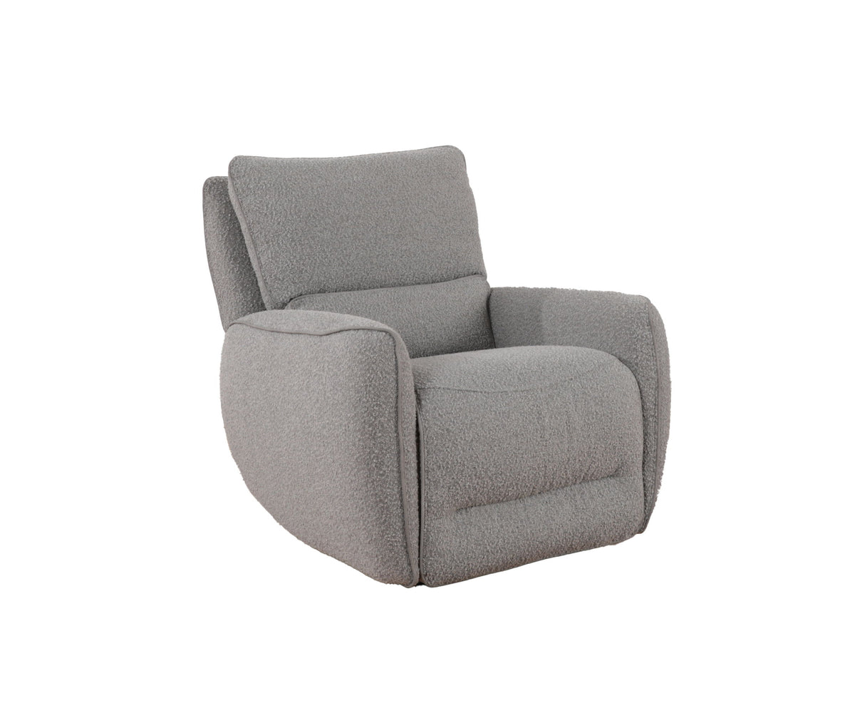 Stellar - Bloke Smoke Zero Gravity Power Recliner - Beige - Premium Reclining Chairs from Parker Living - Just $897.50! Shop now at brett interiors