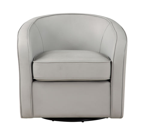 Collingswood - Swivel Accent Chair - Light Gray - Premium Swivel Chairs from Coast2Coast Home - Just $1650! Shop now at brett interiors