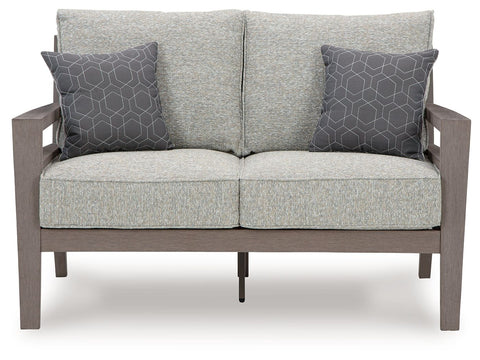 Hillside Barn - Gray / Brown - Loveseat W/Cushion - Premium Loveseats from Signature Design by Ashley® - Just $1821.25! Shop now at brett interiors