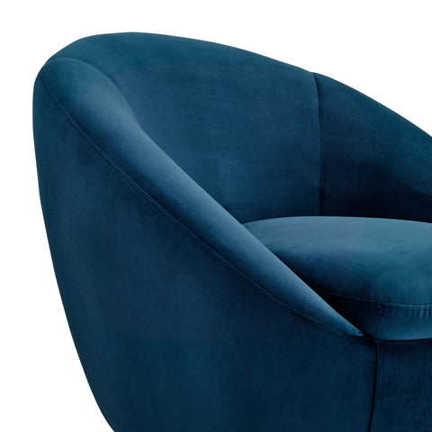 Yves - Velvet Swivel Accent Chair - Premium Swivel Chairs from Armen Living - Just $750! Shop now at brett interiors