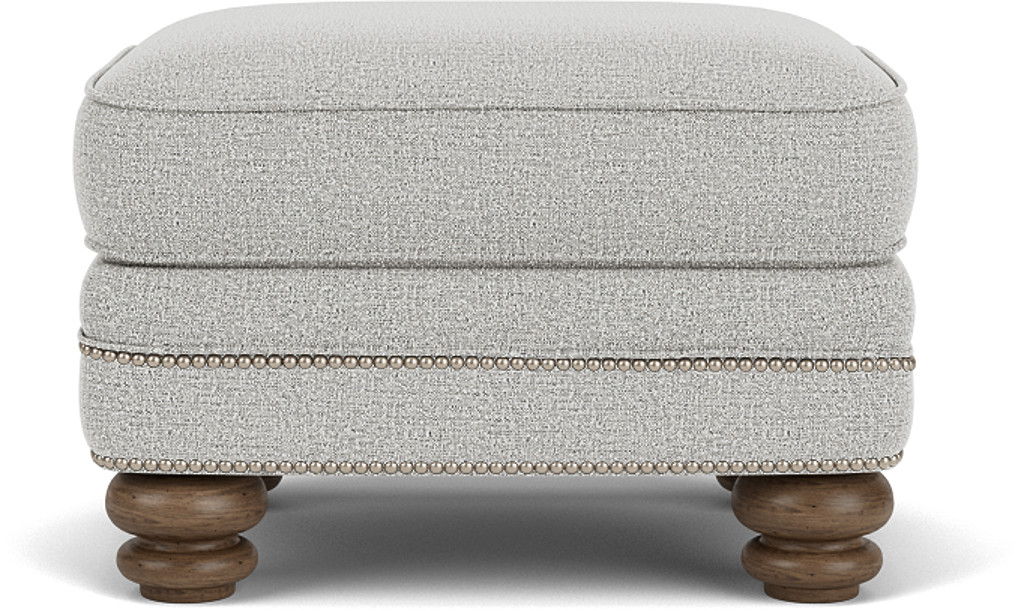 Bay Bridge - Ottoman - Nailhead Trim - Premium Upholstered Ottomans from Flexsteel - Just $687.50! Shop now at brett interiors