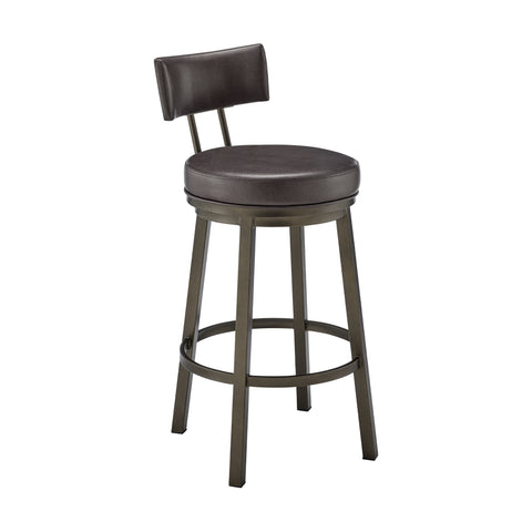 Zelda - Swivel Stool - Premium Counter Height (24"-27") from Armen Living - Just $355! Shop now at brett interiors