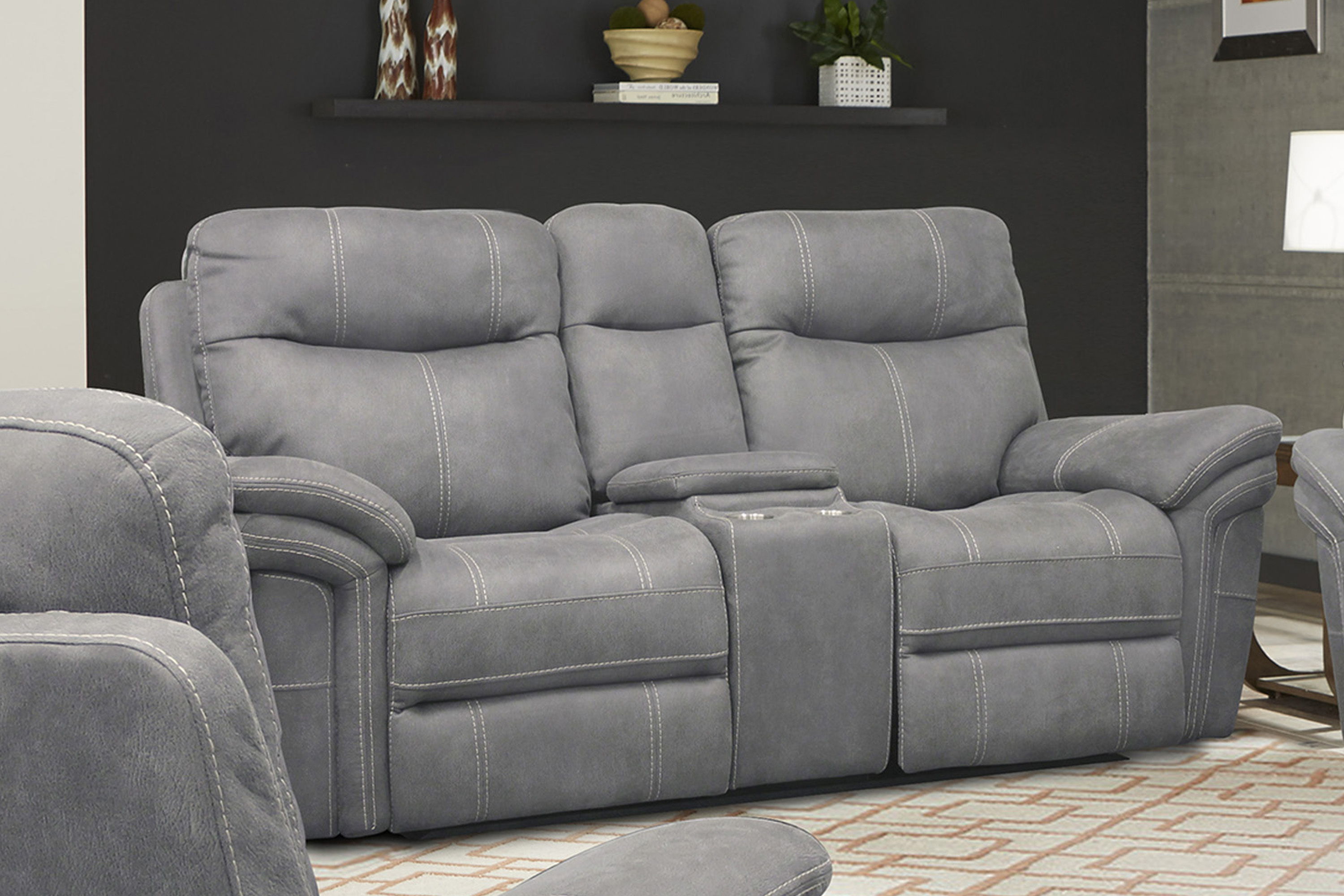 Mason - Power Console Loveseat - Premium Reclining Loveseats from Parker Living - Just $1497.50! Shop now at brett interiors