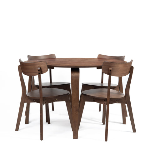 Gabby - Complete Table - Dark Brown - Premium Dining Tables from New Classic - Just $392.50! Shop now at brett interiors