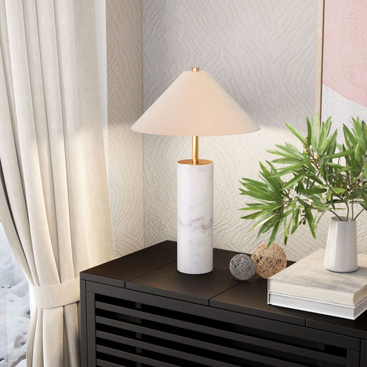 Ciara - Table Lamp - Beige / White - Premium Table Lamps from Zuo Modern - Just $625! Shop now at brett interiors