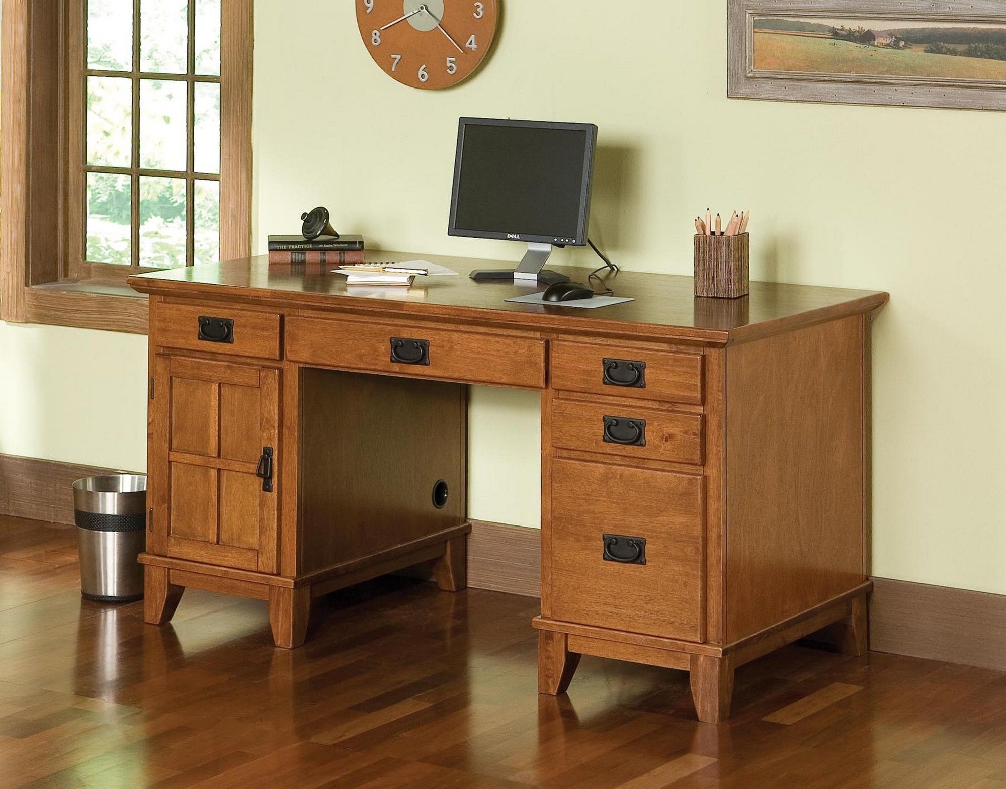 Lloyd - Pedestal Desk - Premium Executive Desks from Homestyles - Just $2382.48! Shop now at brett interiors