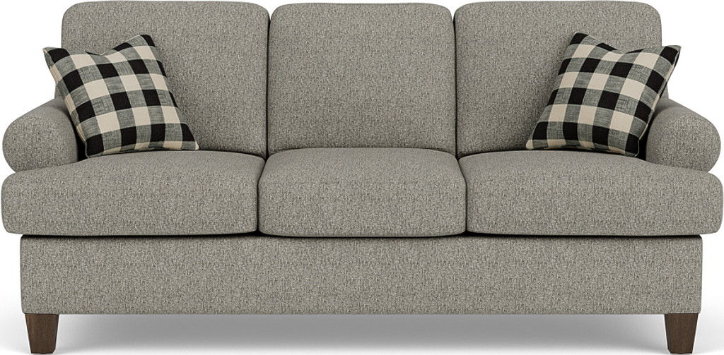 Moxy - Sofa - Gray - Premium Stationary Sofas from Flexsteel - Just $1937.50! Shop now at brett interiors