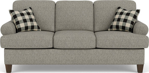 Moxy - Sofa - Gray - Premium Stationary Sofas from Flexsteel - Just $1937.50! Shop now at brett interiors