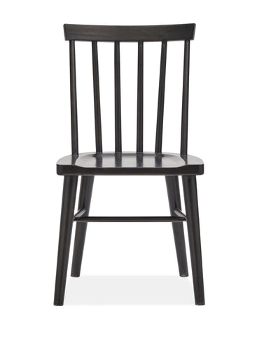 Lindon - Dark Dining Side Chair (Set of 2) - Black - Premium Chair Sets from Magnussen Furniture - Just $735! Shop now at brett interiors