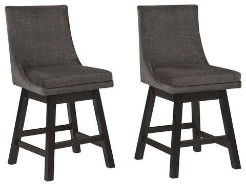 Tallenger - Swivel Barstool (Set of 2) - Premium Stool Sets from Signature Design by Ashley® - Just $444.70! Shop now at brett interiors