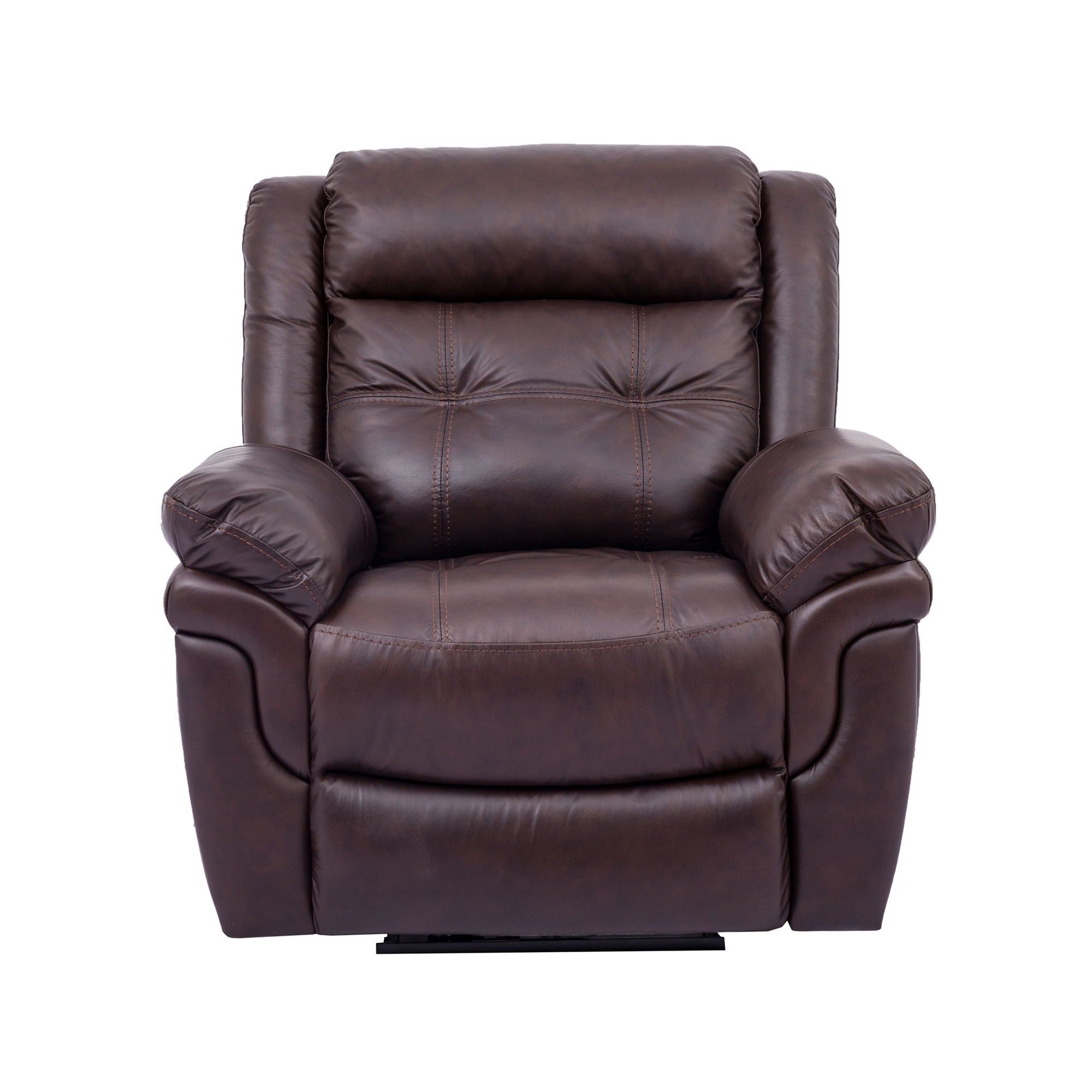 Marcel - Manual Recliner Chair - Dark Brown - Premium Reclining Chairs from Armen Living - Just $1737.50! Shop now at brett interiors