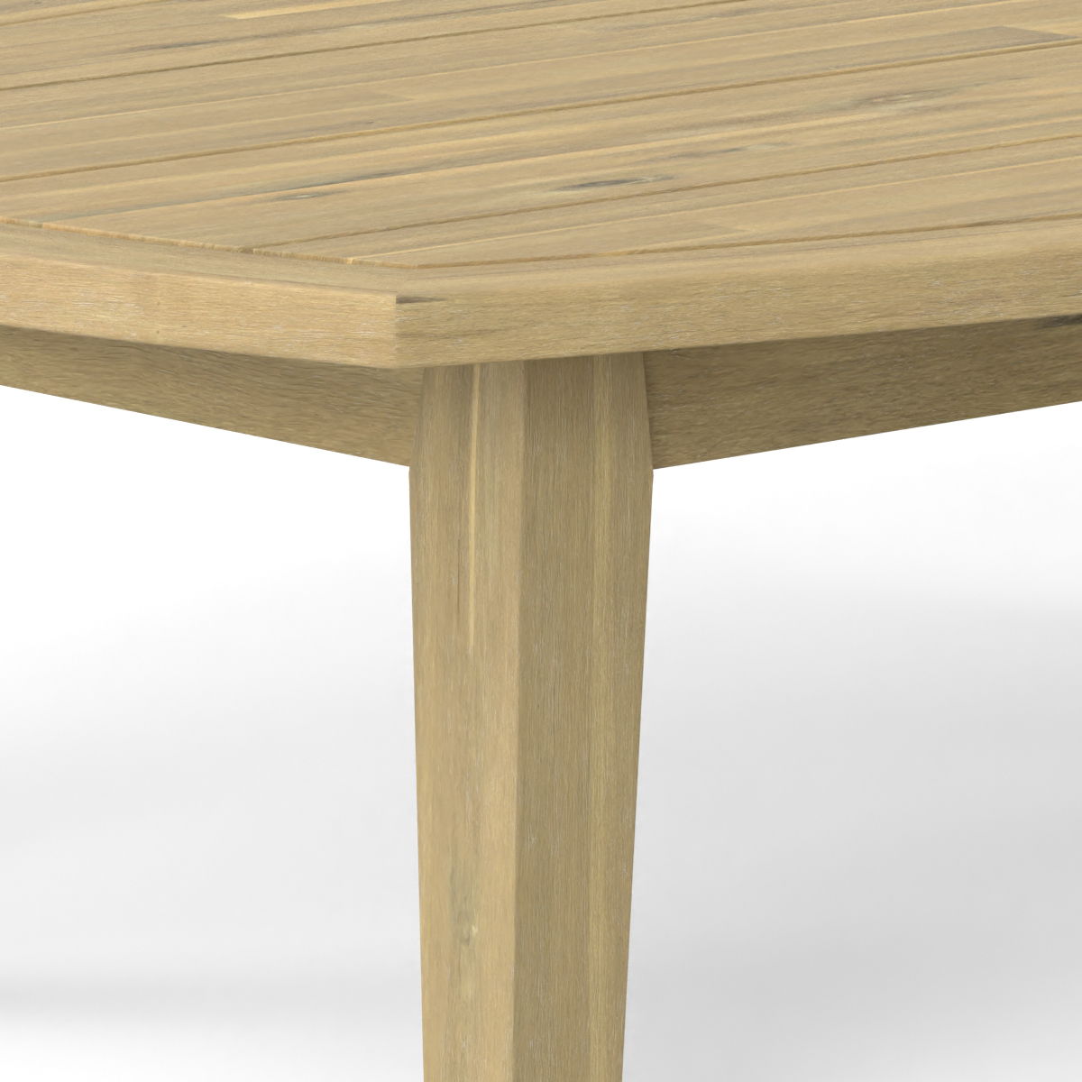 Parkside - Outdoor Coffee Table - Light Teak - Premium Coffee Tables from Simpli Home - Just $436! Shop now at brett interiors