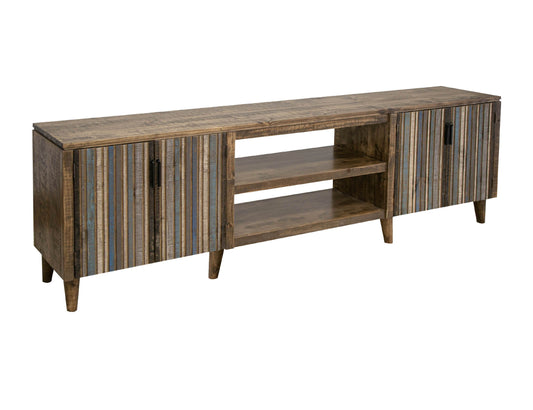 Tiza - TV Stand - Peanut Brown - Premium TV Stands from International Furniture Direct - Just $1150! Shop now at brett interiors