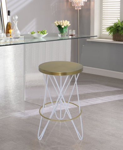 Mercury - Iron Counter Stool - Premium Counter Height (24"-27") from Meridian Furniture - Just $275! Shop now at brett interiors