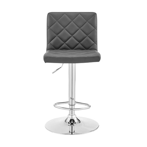 Duval - Adjustable Swivel Bar Stool - Premium Adjustable Height from Armen Living - Just $152.50! Shop now at brett interiors