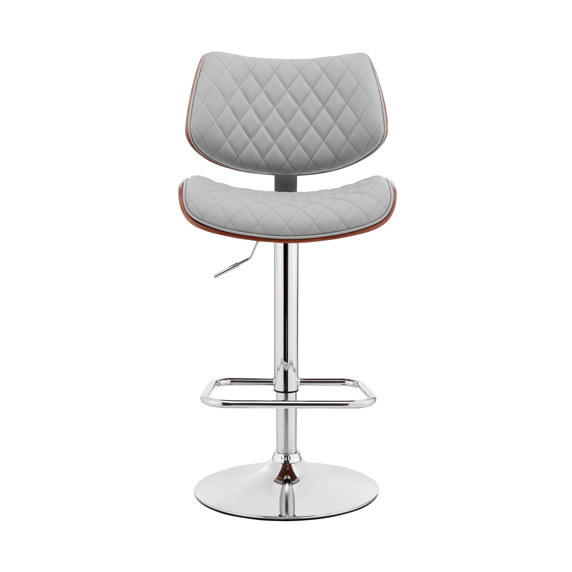 Leland - Adjustable Bar Stool - Premium Adjustable Height from Armen Living - Just $250! Shop now at brett interiors