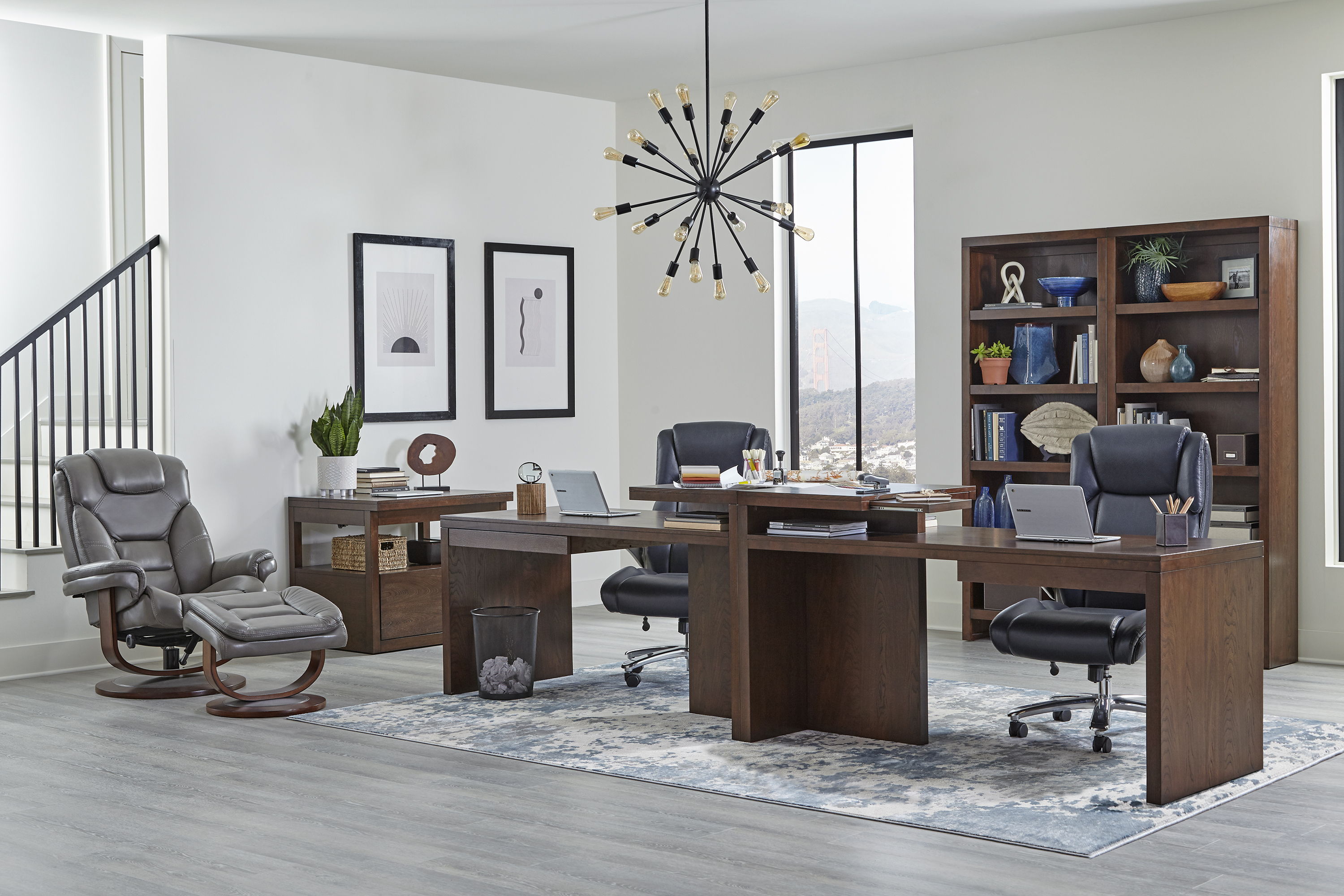 Elevation - Home Office Set - Premium 3 Piece Home Office Sets from Parker House - Just $1867.50! Shop now at brett interiors