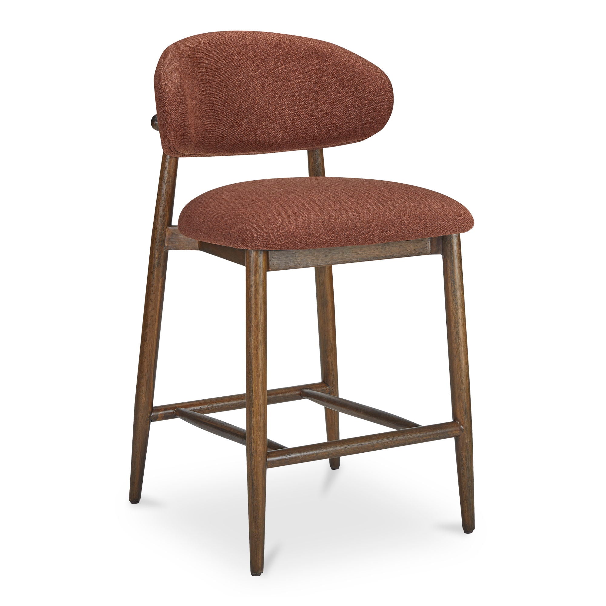 Ellie - Counter Stool - Rust - Premium Counter Height (24"-27") from Moe's Home Collection - Just $1497.50! Shop now at brett interiors