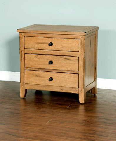 Sedona - Petite Nightstand - Light Brown - Premium Accent Nightstands from Sunny Designs - Just $482! Shop now at brett interiors