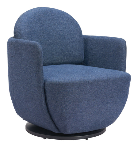 Bant - Swivel Chair - Blue - Premium Swivel Chairs from Zuo Modern - Just $1575! Shop now at brett interiors