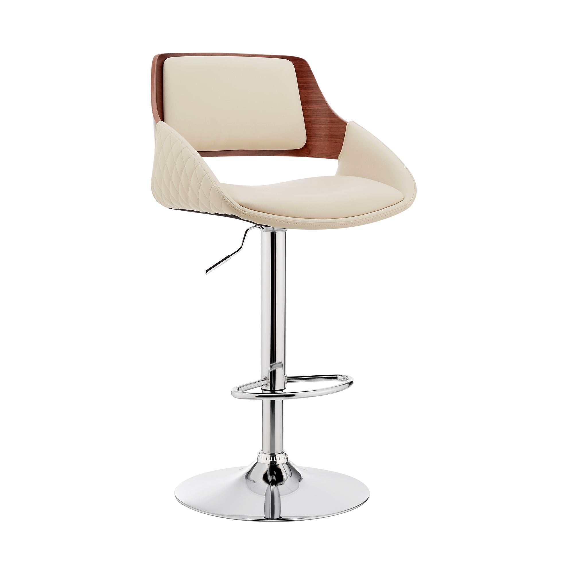 Colby - Adjustable Bar Stool - Premium Adjustable Height from Armen Living - Just $252.50! Shop now at brett interiors