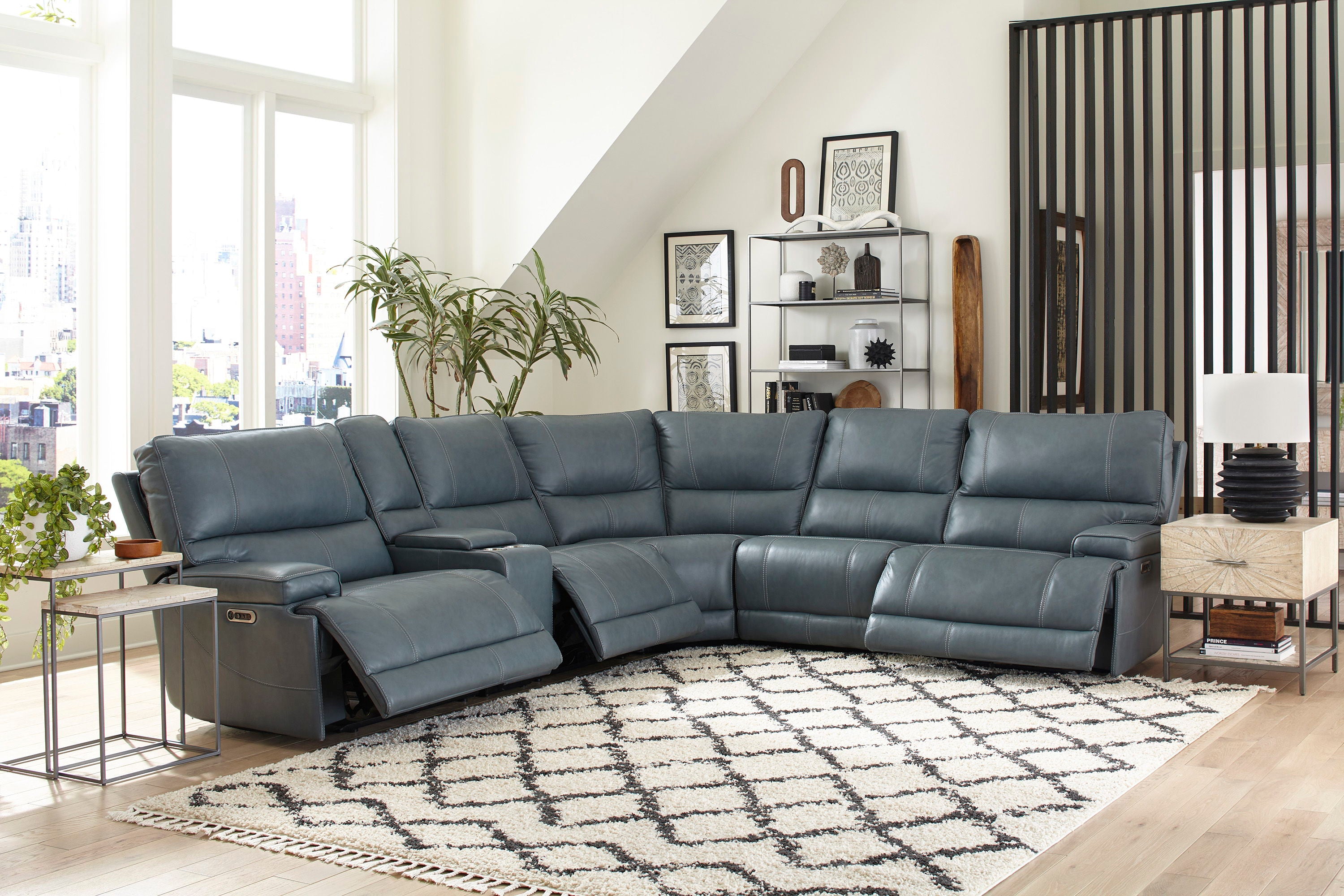 Whitman - 6 Piece Power Reclining Sectional - Premium Reclining Sectionals from Parker Living - Just $5497.50! Shop now at brett interiors