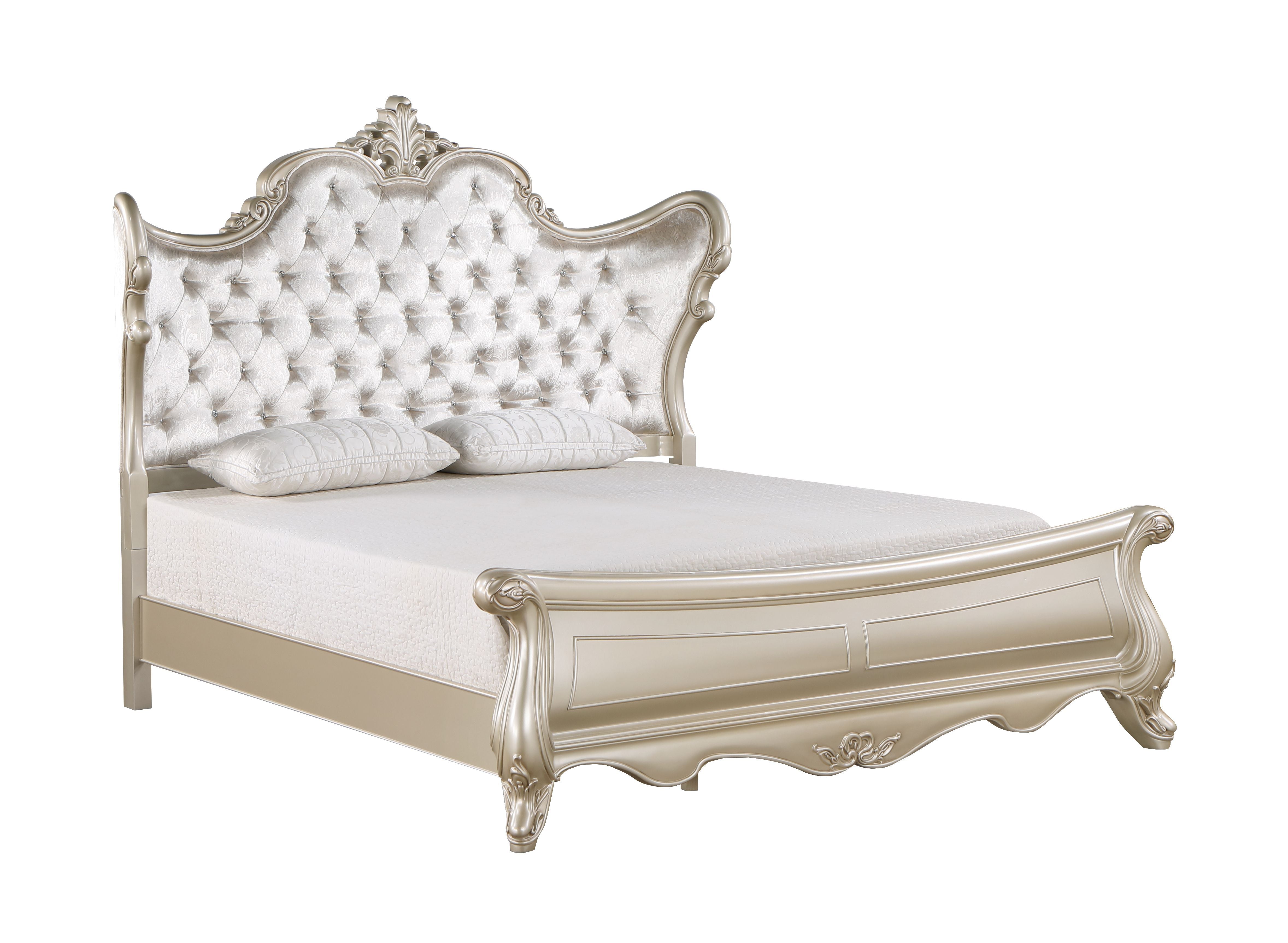 Monique - Bed - Premium Upholstered Beds from New Classic - Just $1472.50! Shop now at brett interiors