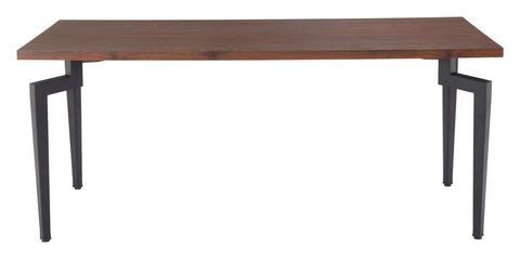 Kani - Dining Table - Walnut - Premium Dining Tables from Zuo Modern - Just $2075! Shop now at brett interiors