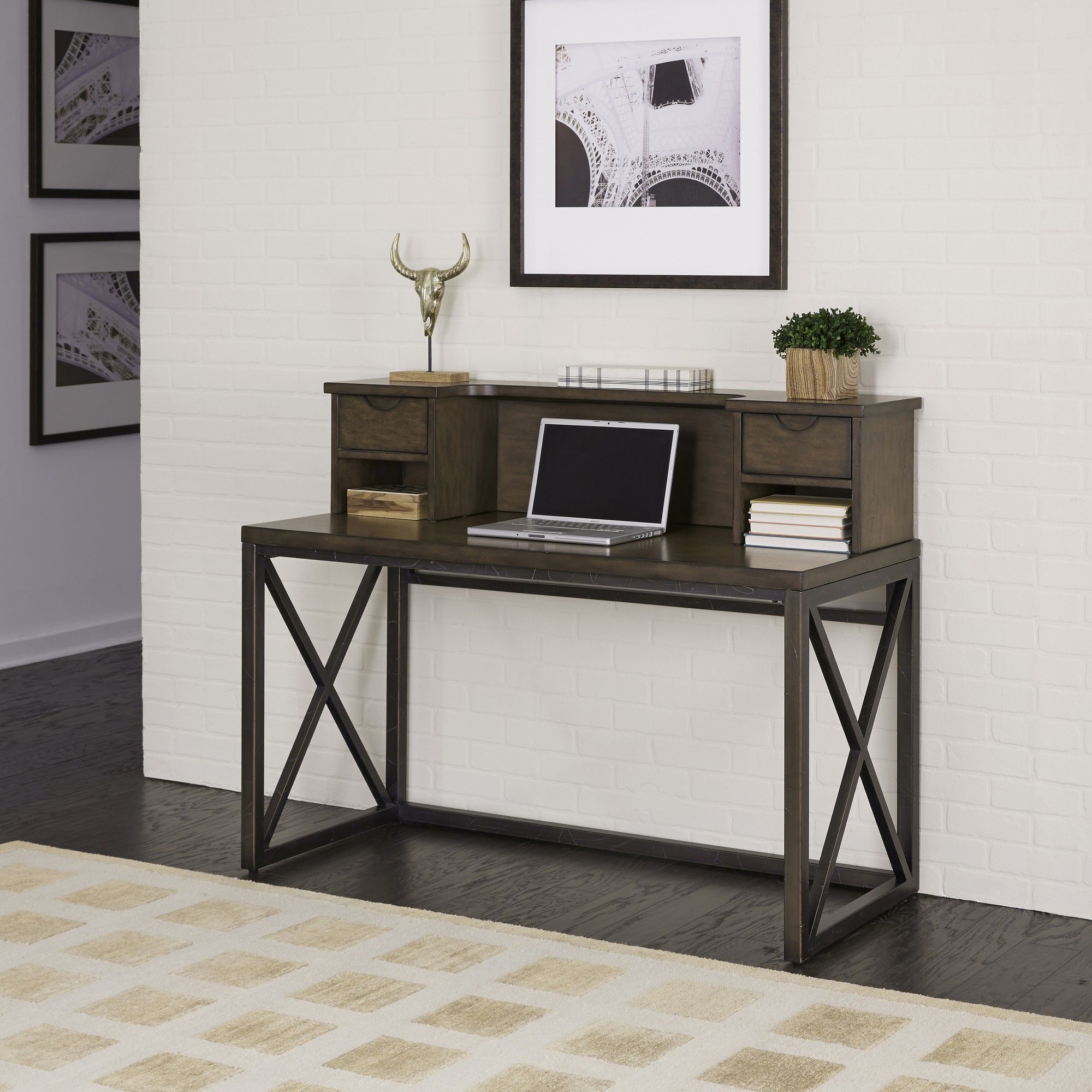 Xcel - Home Office Set - Premium 3 Piece Home Office Sets from Homestyles - Just $2469.98! Shop now at brett interiors