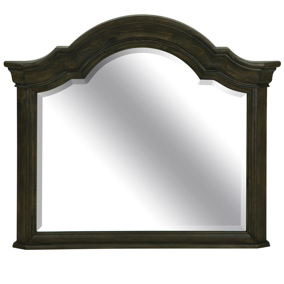 Bellamy - Shaped Mirror - Peppercorn - Premium Accent Mirrors from Magnussen Furniture - Just $649! Shop now at brett interiors