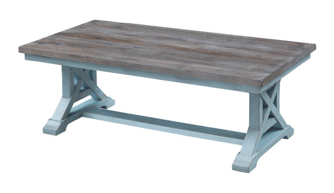 Bar Harbor - Hand Painted Table With Plank Style Top - Premium Dining Tables from Coast2Coast Home - Just $1402.50! Shop now at brett interiors