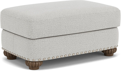 Patterson - Ottoman - Nailhead Trim - Premium Upholstered Ottomans from Flexsteel - Just $750! Shop now at brett interiors