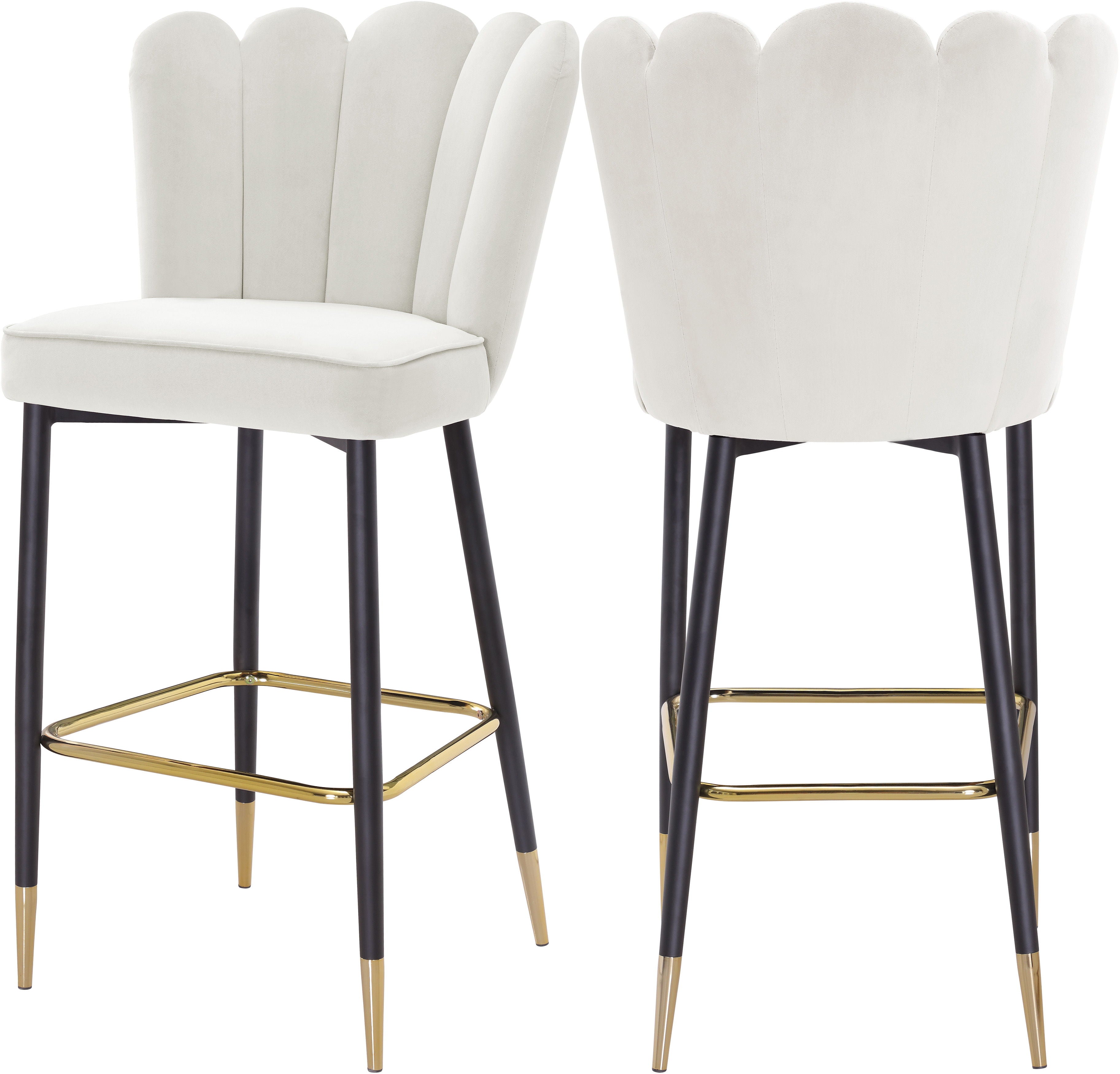 Lily - Stool (Set of 2) - Premium Stool Sets from Meridian Furniture - Just $775! Shop now at brett interiors