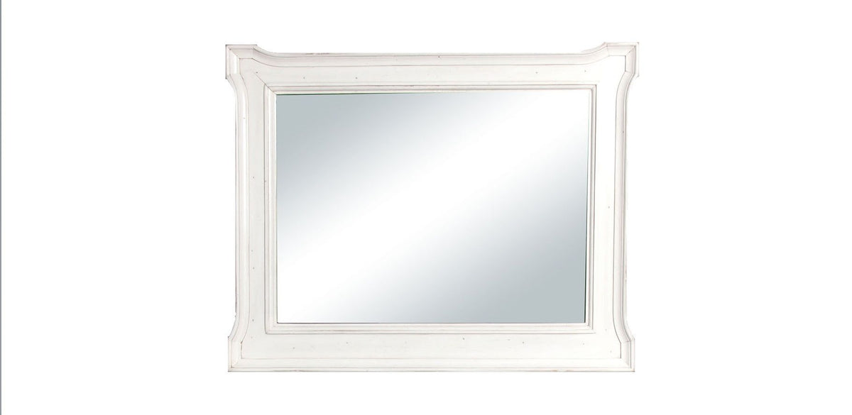 Carriage House - Mirror - White - Premium Bedroom Mirrors from Sunny Designs - Just $370! Shop now at brett interiors