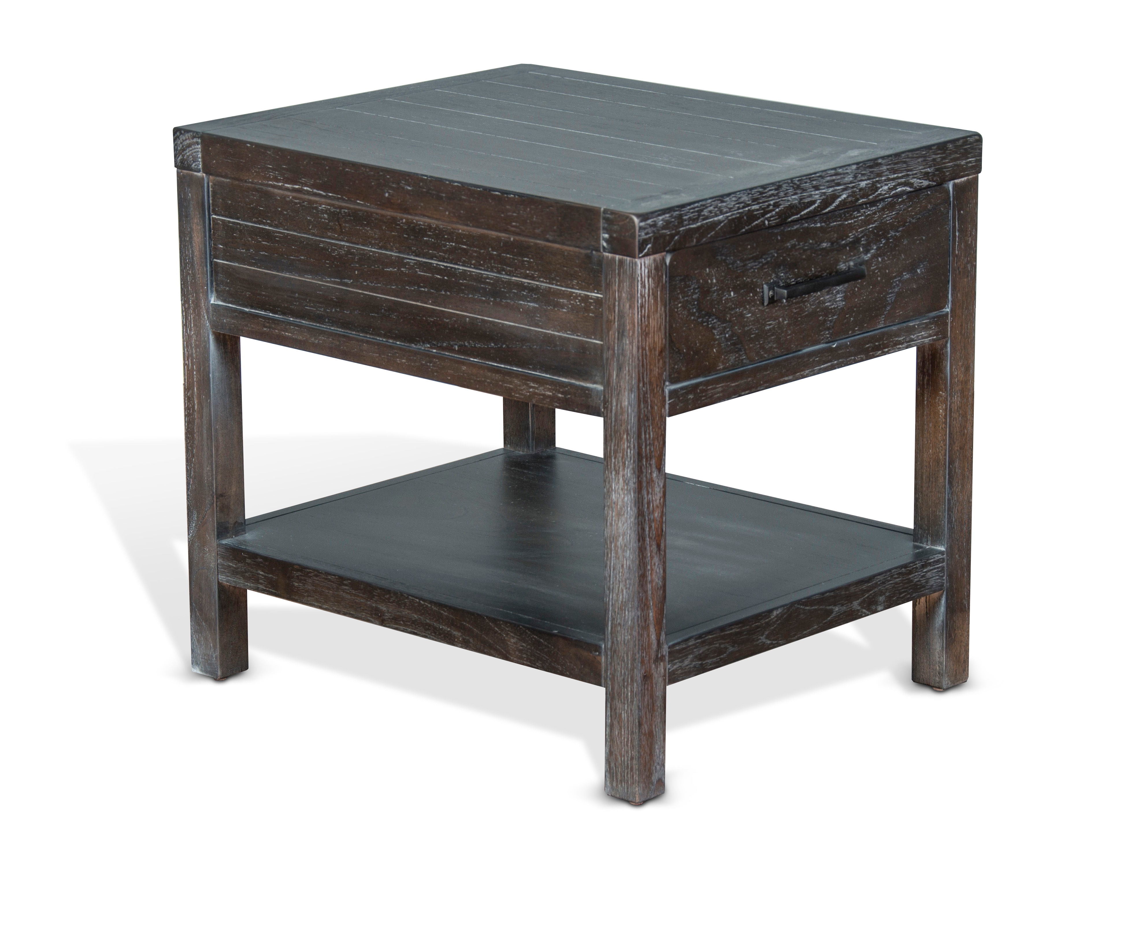 Dundee - End Table - Dark Brown - Premium End Tables from Sunny Designs - Just $397! Shop now at brett interiors